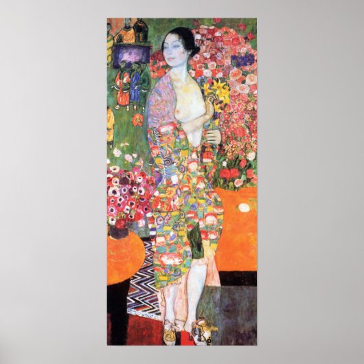 Poster The Dancer, Gustav Klimt (Devant)