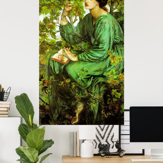 Poster The Day Dream, fine art, (Bureau à domicile)