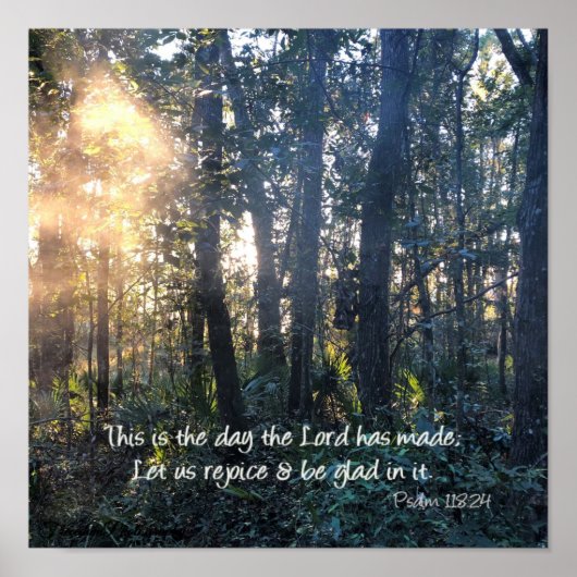 Poster The Day the Lord Has Made Print (Devant)