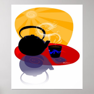 Poster Thé de dragon