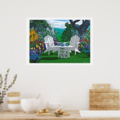 Poster Thé de l'après-midi (Cuisine)