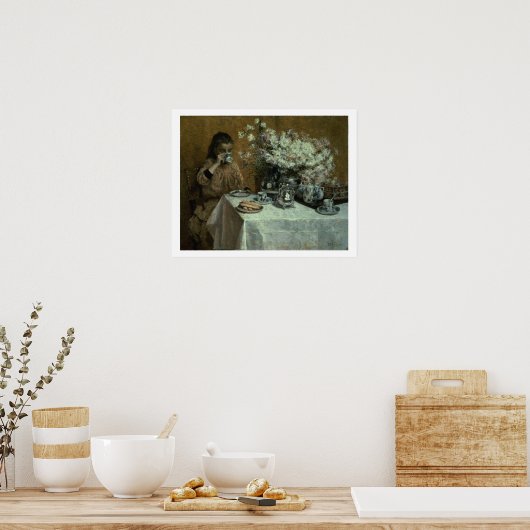 Poster Thé de l'après-midi (Cuisine)