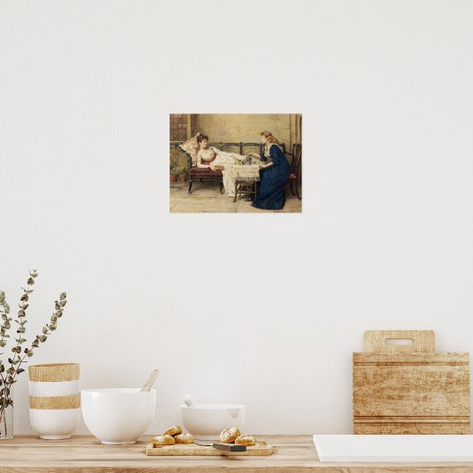 Poster Thé de l'après-midi (Cuisine)