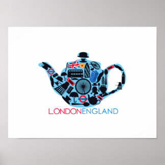 Poster Thé de Londres