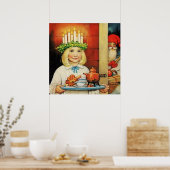 Poster "Thé de Noël" par Jenny Nystrom (Cuisine)