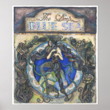 Poster "The Deep Blue Sea" - 40 cm x 46,2 cm