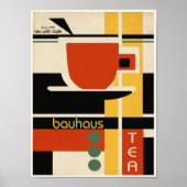 Poster Thé Design Bauhaus (Devant)