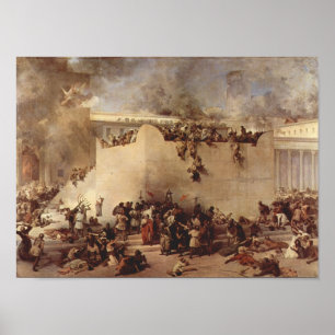 Poster The Destruction Of The Temple Of Jerusalem