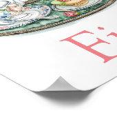 Poster Thé d'impression d'affiche moderne (Coin)