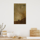 Poster The Dog by Francisco Goya (Cuisine)