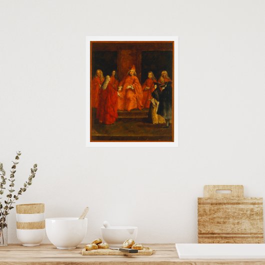 Poster The Doge Grimani on the Throne (Cuisine)