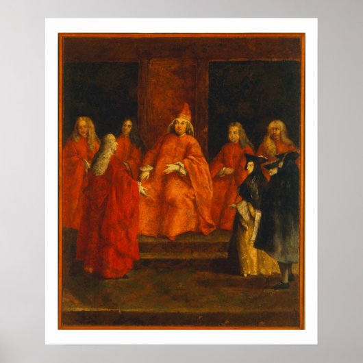 Poster The Doge Grimani on the Throne (Devant)