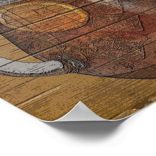 Poster Thé doux (Coin)