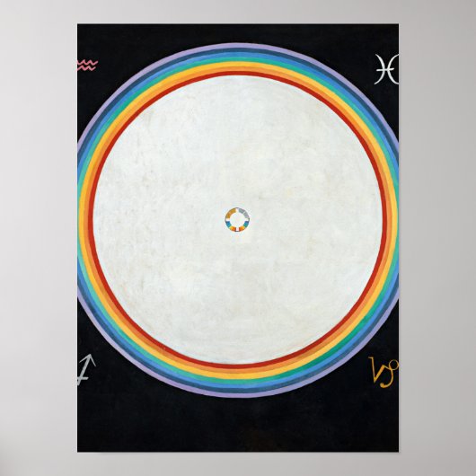 Poster The Dove, No.14 par Hilma af Klint (Devant)