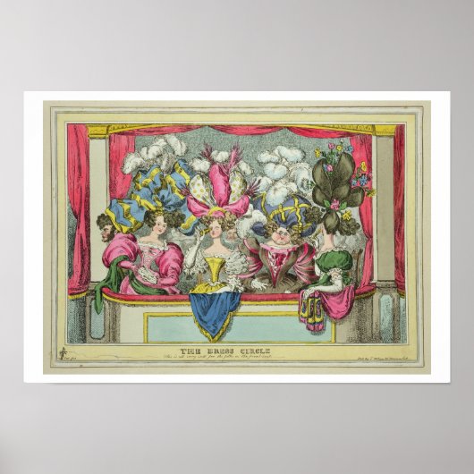 Poster The Dress Circle, publié par Thomas McLean, Lond (Devant)