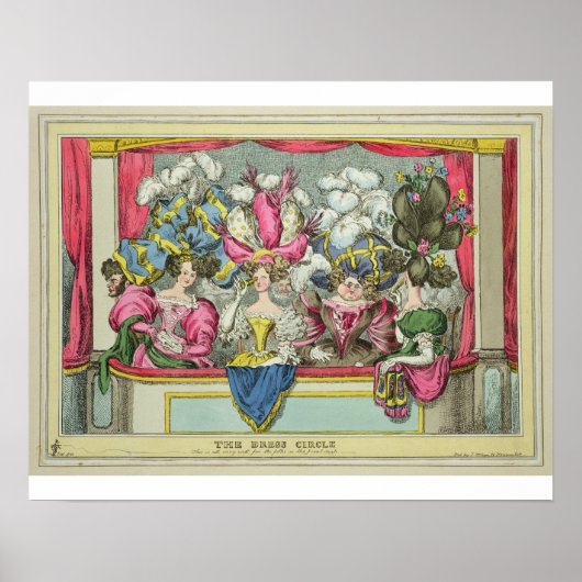 Poster The Dress Circle, publié par Thomas McLean, Lond (Devant)