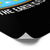 Poster The Earth Is Flat Earthers (Coin)