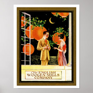 Poster The English Woolen Mills Company