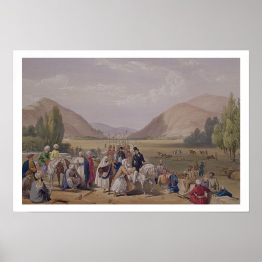 Poster The Entrance into Caubul from Killa-Kazee, from 'S (Devant)