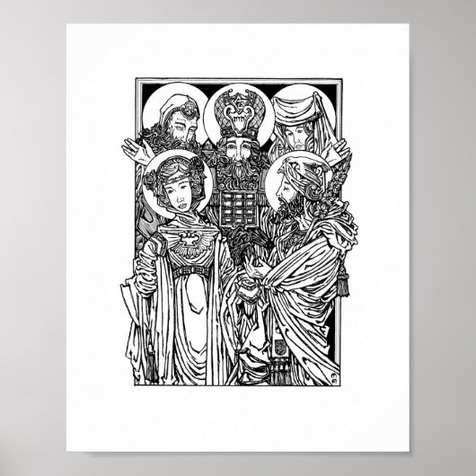 Poster The Espousal of the Virgin (Devant)