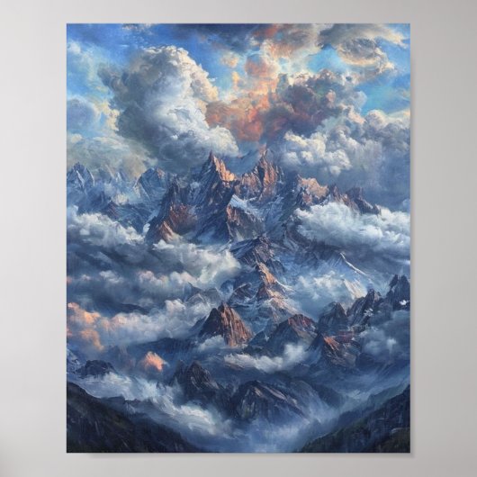 Poster The Eternal Ascent: A Harmonious Confluence (Devant)