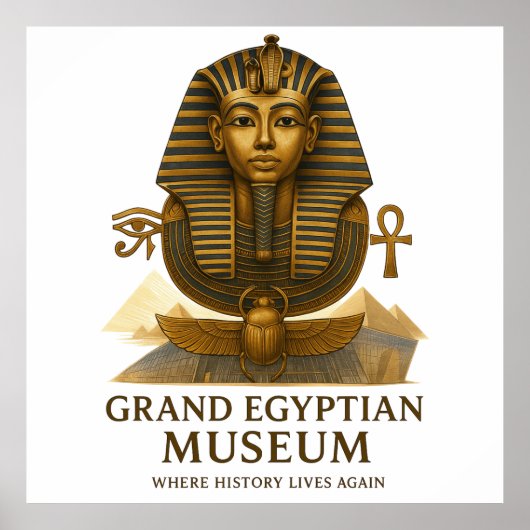 Poster The Eternal Legacy – Grand Egyptian Museum Opening (Devant)