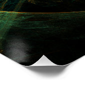 Poster The Eye of the Jungle Abstract (Coin)