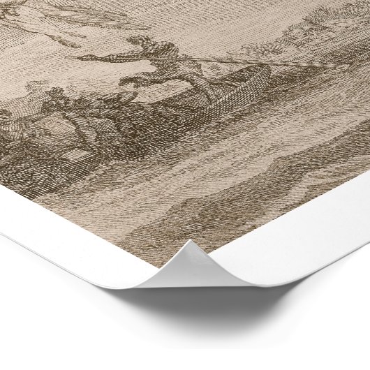 Poster The Fall of Icarus, 1731 (Coin)