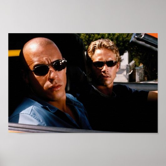 Poster The Fast and the Furious (Devant)