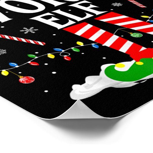 Poster The Favorite Elf Funny Xmas Matching Family Christ (Coin)