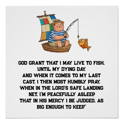 Poster The Fisherman's Prayer (Devant)