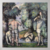 Poster The Five Bathers, c.1875-77 (Devant)