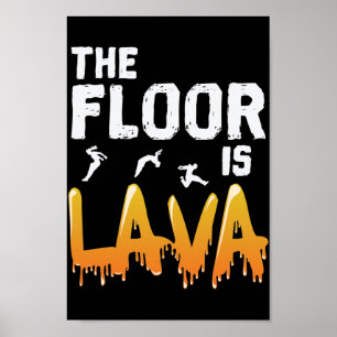 Poster The Floor is Lava