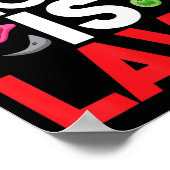 Poster The Floor Is Lava  Bouldering Wall Climber Rock Cl (Coin)