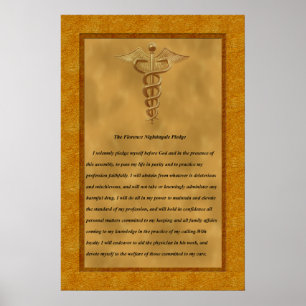 Poster The Florence Nightingale Pledge