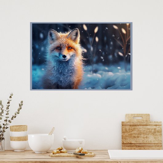 Poster The Fox of the Mysterious Forest (Cuisine)