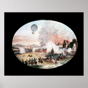 Poster The French Observation Balloon,