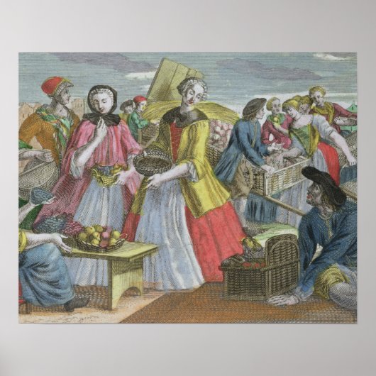 Poster The Fruit Market (Devant)