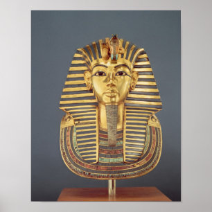 Poster The funerary mask of Tutankhamun