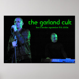 Poster The Garland Cult>live