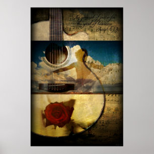 Poster The Garment of Praise (Guitar Poster)