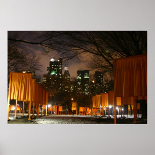 Poster The Gates, New York, février 2005