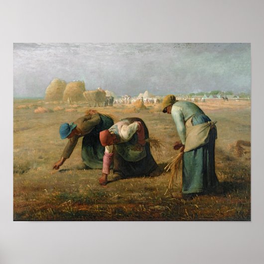Poster The Gleaners 1857 (Devant)