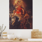 Poster The God Thor Fights (Cuisine)