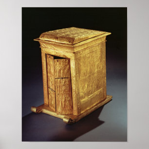 Poster The Golden Shrine of Tutankhamun New Kingdom