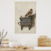 Poster The Goldfinch By Carel Fabritius (Cuisine)