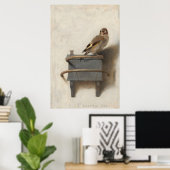 Poster The Goldfinch By Carel Fabritius (Bureau à domicile)