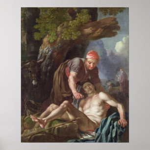 Poster The Good Samaritan, c.1751-52 (huile sur toile)