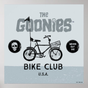 Poster The Goonies Bike Club États-Unis