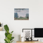 Poster The Great House and Park at Chawton, vers 1780 (Bureau à domicile)